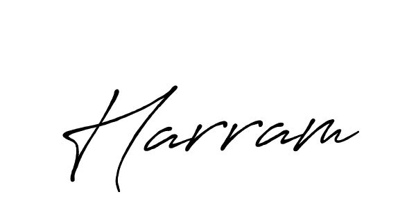 Also You can easily find your signature by using the search form. We will create Harram name handwritten signature images for you free of cost using Antro_Vectra_Bolder sign style. Harram signature style 7 images and pictures png