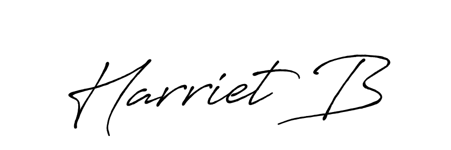 Similarly Antro_Vectra_Bolder is the best handwritten signature design. Signature creator online .You can use it as an online autograph creator for name Harriet B. Harriet B signature style 7 images and pictures png