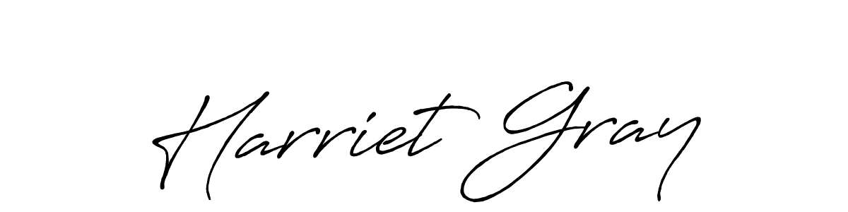 Also You can easily find your signature by using the search form. We will create Harriet Gray name handwritten signature images for you free of cost using Antro_Vectra_Bolder sign style. Harriet Gray signature style 7 images and pictures png