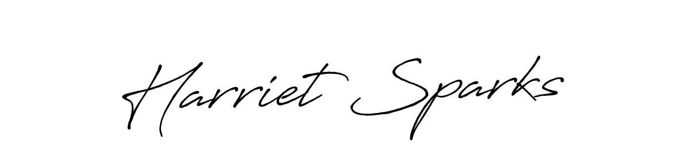 Make a beautiful signature design for name Harriet Sparks. Use this online signature maker to create a handwritten signature for free. Harriet Sparks signature style 7 images and pictures png