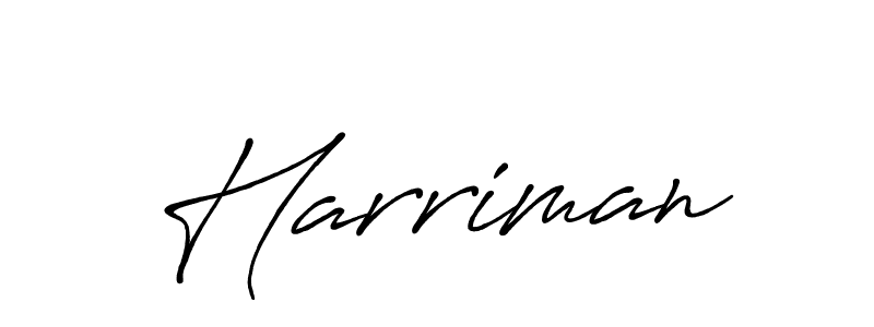 The best way (Antro_Vectra_Bolder) to make a short signature is to pick only two or three words in your name. The name Harriman include a total of six letters. For converting this name. Harriman signature style 7 images and pictures png