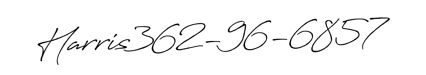 Also we have Harris362-96-6857 name is the best signature style. Create professional handwritten signature collection using Antro_Vectra_Bolder autograph style. Harris362-96-6857 signature style 7 images and pictures png