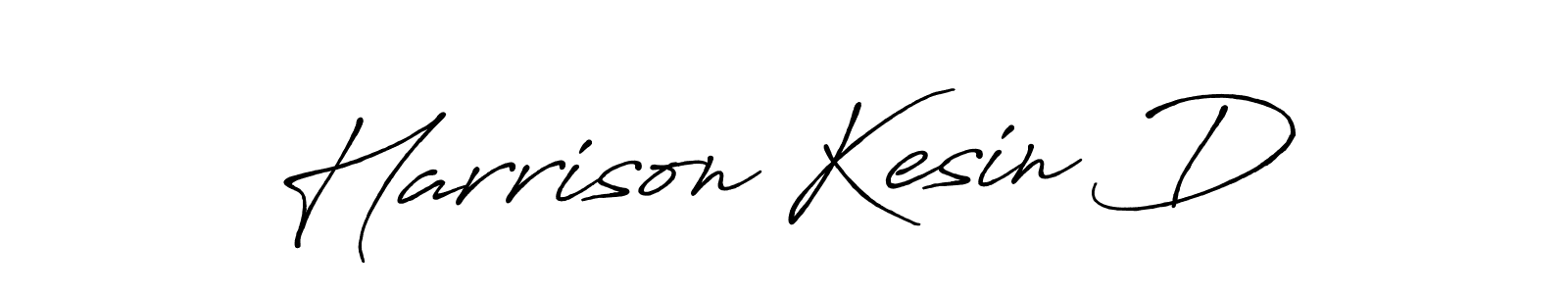 How to Draw Harrison Kesin D signature style? Antro_Vectra_Bolder is a latest design signature styles for name Harrison Kesin D. Harrison Kesin D signature style 7 images and pictures png
