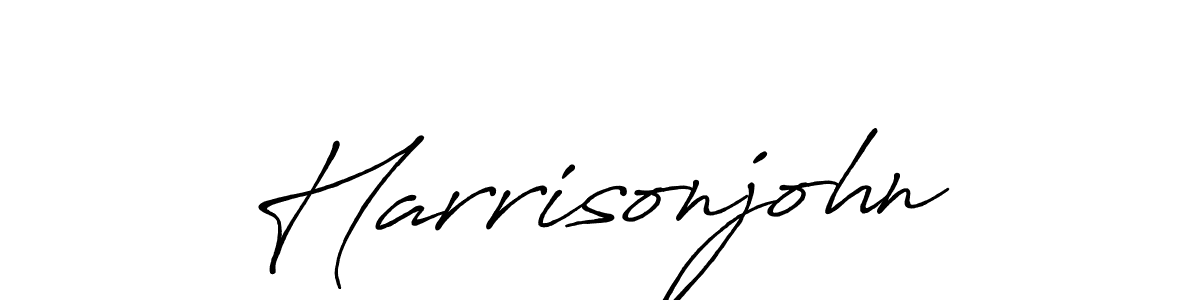 This is the best signature style for the Harrisonjohn name. Also you like these signature font (Antro_Vectra_Bolder). Mix name signature. Harrisonjohn signature style 7 images and pictures png