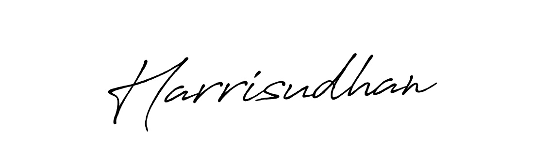 Make a beautiful signature design for name Harrisudhan. Use this online signature maker to create a handwritten signature for free. Harrisudhan signature style 7 images and pictures png