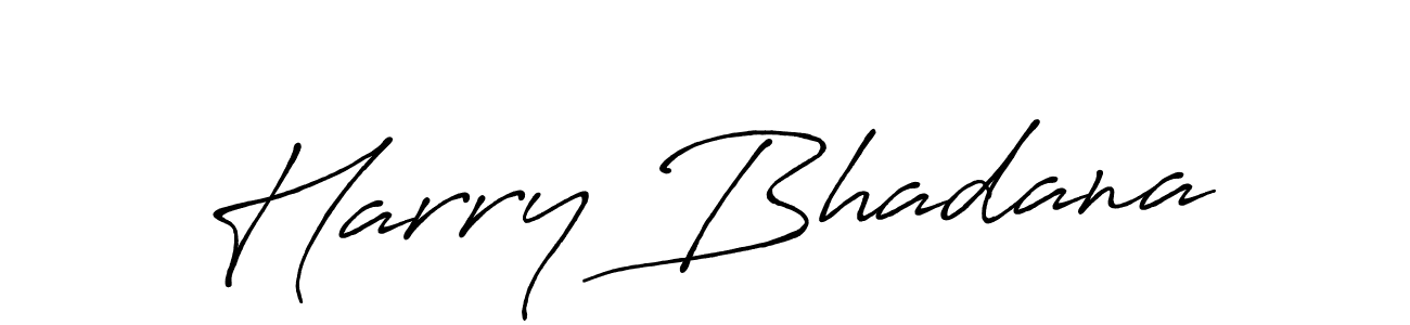 Make a beautiful signature design for name Harry Bhadana. Use this online signature maker to create a handwritten signature for free. Harry Bhadana signature style 7 images and pictures png