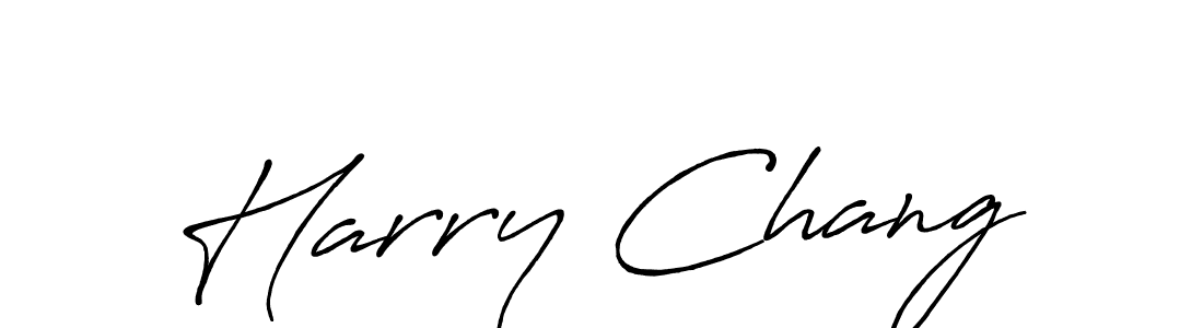 You should practise on your own different ways (Antro_Vectra_Bolder) to write your name (Harry Chang) in signature. don't let someone else do it for you. Harry Chang signature style 7 images and pictures png