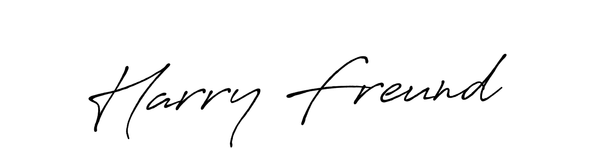 Make a short Harry Freund signature style. Manage your documents anywhere anytime using Antro_Vectra_Bolder. Create and add eSignatures, submit forms, share and send files easily. Harry Freund signature style 7 images and pictures png