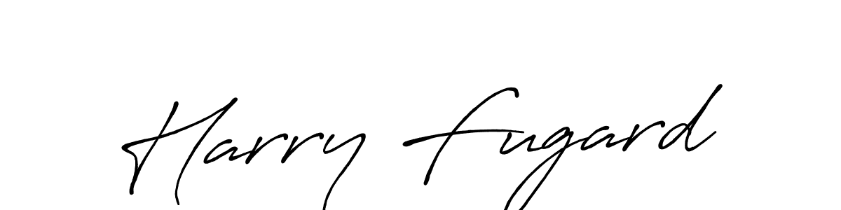 Make a beautiful signature design for name Harry Fugard. With this signature (Antro_Vectra_Bolder) style, you can create a handwritten signature for free. Harry Fugard signature style 7 images and pictures png