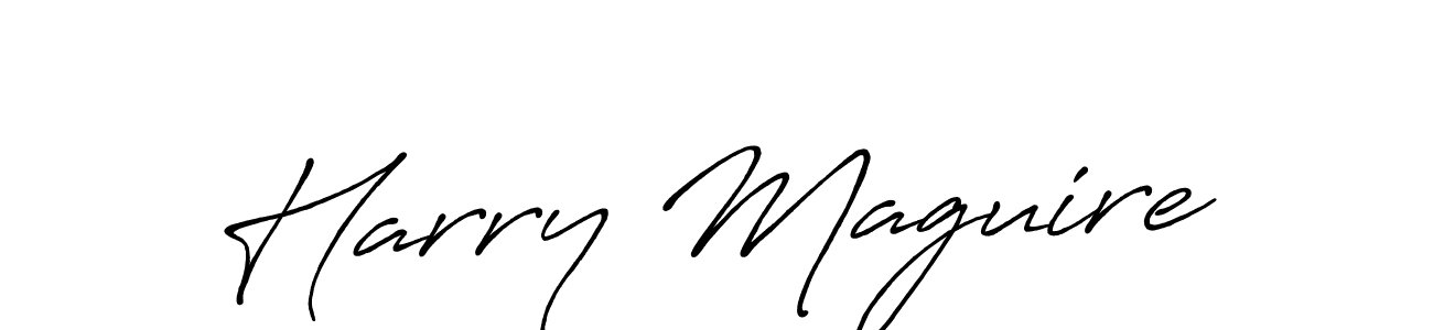 Once you've used our free online signature maker to create your best signature Antro_Vectra_Bolder style, it's time to enjoy all of the benefits that Harry Maguire name signing documents. Harry Maguire signature style 7 images and pictures png