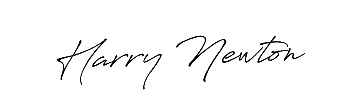 Harry Newton stylish signature style. Best Handwritten Sign (Antro_Vectra_Bolder) for my name. Handwritten Signature Collection Ideas for my name Harry Newton. Harry Newton signature style 7 images and pictures png