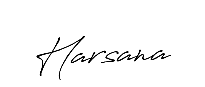 Also we have Harsana name is the best signature style. Create professional handwritten signature collection using Antro_Vectra_Bolder autograph style. Harsana signature style 7 images and pictures png