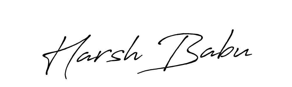 if you are searching for the best signature style for your name Harsh Babu. so please give up your signature search. here we have designed multiple signature styles  using Antro_Vectra_Bolder. Harsh Babu signature style 7 images and pictures png