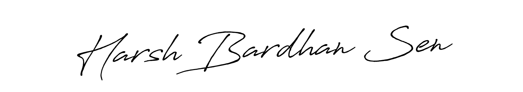 You can use this online signature creator to create a handwritten signature for the name Harsh Bardhan Sen. This is the best online autograph maker. Harsh Bardhan Sen signature style 7 images and pictures png
