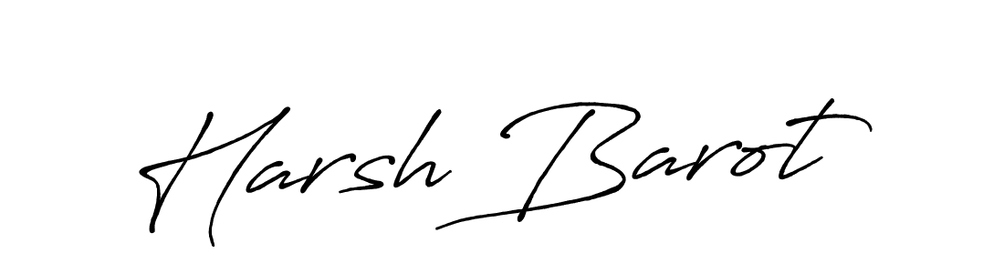 Antro_Vectra_Bolder is a professional signature style that is perfect for those who want to add a touch of class to their signature. It is also a great choice for those who want to make their signature more unique. Get Harsh Barot name to fancy signature for free. Harsh Barot signature style 7 images and pictures png