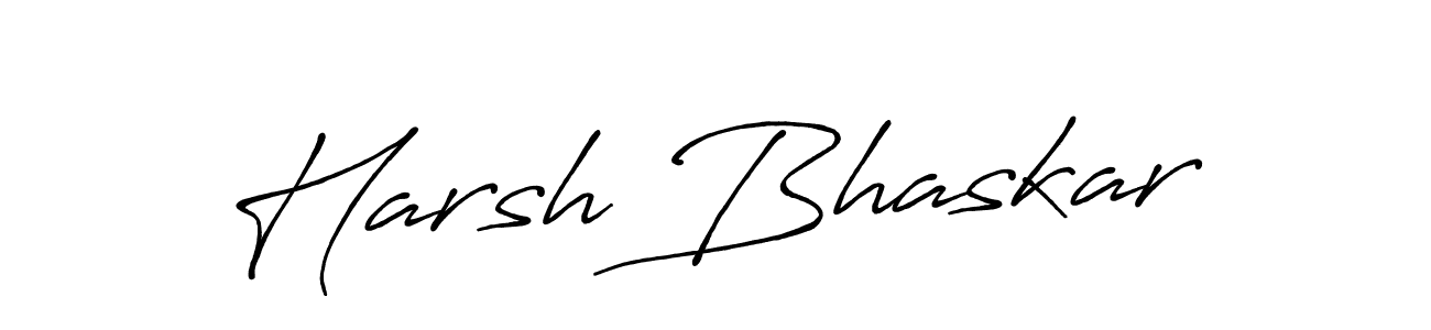 Also we have Harsh Bhaskar name is the best signature style. Create professional handwritten signature collection using Antro_Vectra_Bolder autograph style. Harsh Bhaskar signature style 7 images and pictures png