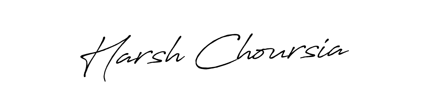 Here are the top 10 professional signature styles for the name Harsh Choursia. These are the best autograph styles you can use for your name. Harsh Choursia signature style 7 images and pictures png