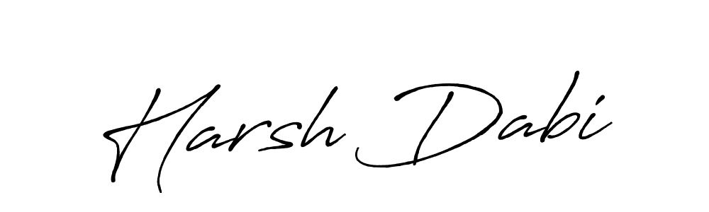 if you are searching for the best signature style for your name Harsh Dabi. so please give up your signature search. here we have designed multiple signature styles  using Antro_Vectra_Bolder. Harsh Dabi signature style 7 images and pictures png
