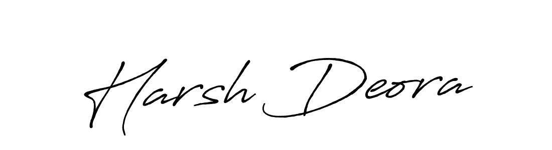 You should practise on your own different ways (Antro_Vectra_Bolder) to write your name (Harsh Deora) in signature. don't let someone else do it for you. Harsh Deora signature style 7 images and pictures png