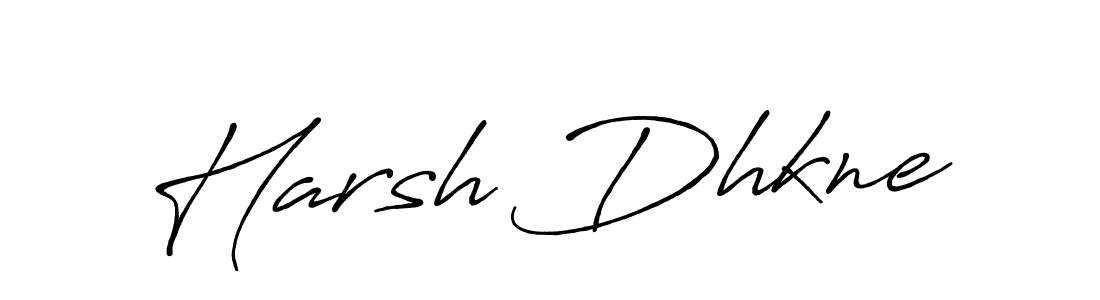 How to make Harsh Dhkne signature? Antro_Vectra_Bolder is a professional autograph style. Create handwritten signature for Harsh Dhkne name. Harsh Dhkne signature style 7 images and pictures png