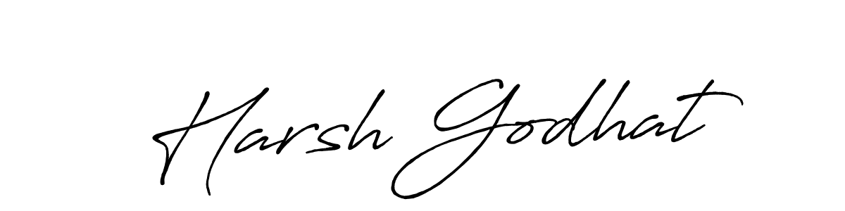 Once you've used our free online signature maker to create your best signature Antro_Vectra_Bolder style, it's time to enjoy all of the benefits that Harsh Godhat name signing documents. Harsh Godhat signature style 7 images and pictures png