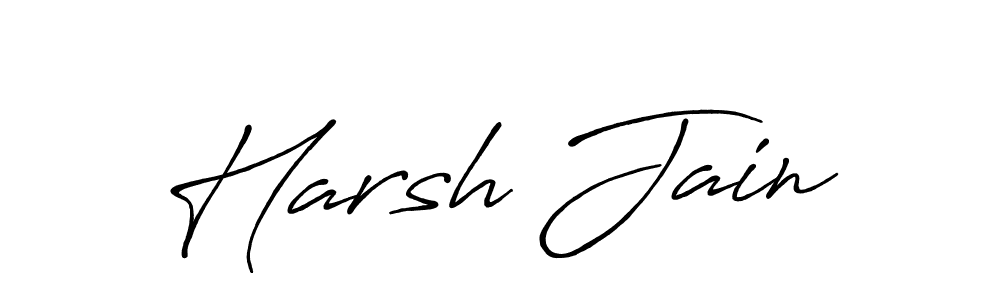 It looks lik you need a new signature style for name Harsh Jain. Design unique handwritten (Antro_Vectra_Bolder) signature with our free signature maker in just a few clicks. Harsh Jain signature style 7 images and pictures png