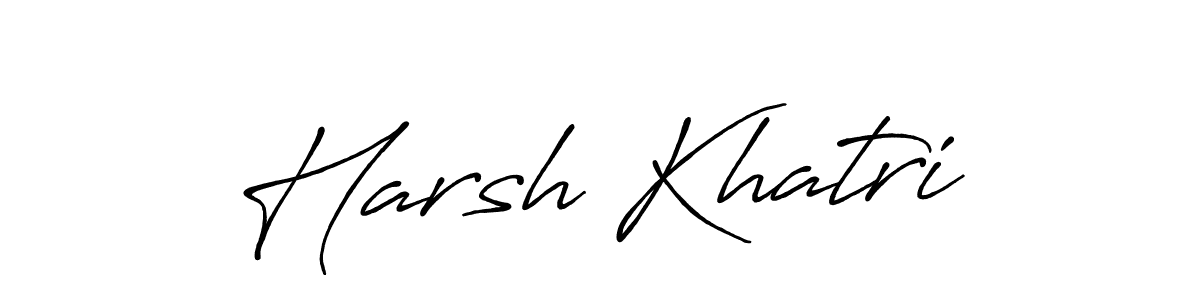 You can use this online signature creator to create a handwritten signature for the name Harsh Khatri. This is the best online autograph maker. Harsh Khatri signature style 7 images and pictures png