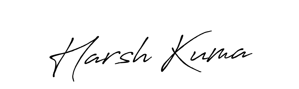 This is the best signature style for the Harsh Kuma name. Also you like these signature font (Antro_Vectra_Bolder). Mix name signature. Harsh Kuma signature style 7 images and pictures png