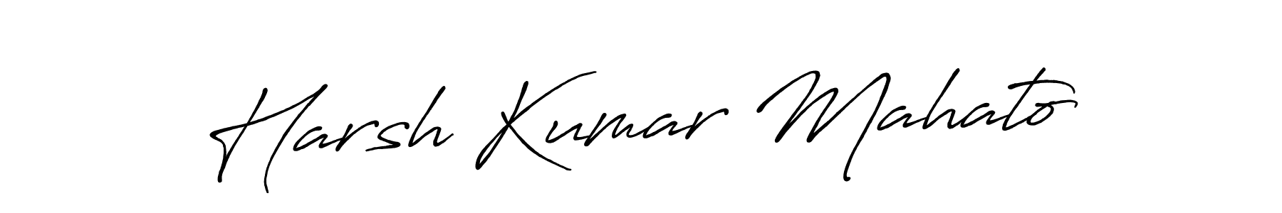 How to Draw Harsh Kumar Mahato signature style? Antro_Vectra_Bolder is a latest design signature styles for name Harsh Kumar Mahato. Harsh Kumar Mahato signature style 7 images and pictures png