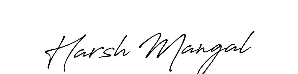 How to Draw Harsh Mangal signature style? Antro_Vectra_Bolder is a latest design signature styles for name Harsh Mangal. Harsh Mangal signature style 7 images and pictures png