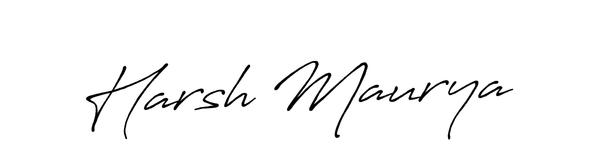 You can use this online signature creator to create a handwritten signature for the name Harsh Maurya. This is the best online autograph maker. Harsh Maurya signature style 7 images and pictures png