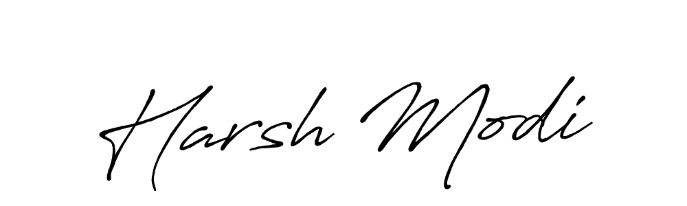 Also You can easily find your signature by using the search form. We will create Harsh Modi name handwritten signature images for you free of cost using Antro_Vectra_Bolder sign style. Harsh Modi signature style 7 images and pictures png
