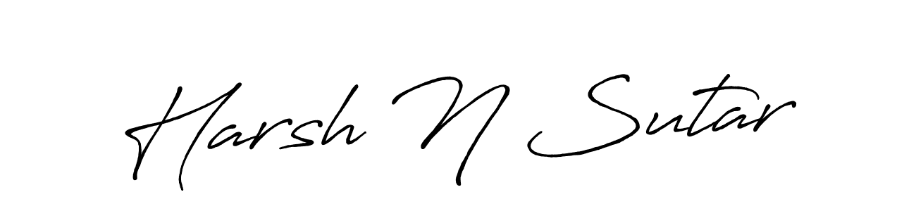 Once you've used our free online signature maker to create your best signature Antro_Vectra_Bolder style, it's time to enjoy all of the benefits that Harsh N Sutar name signing documents. Harsh N Sutar signature style 7 images and pictures png