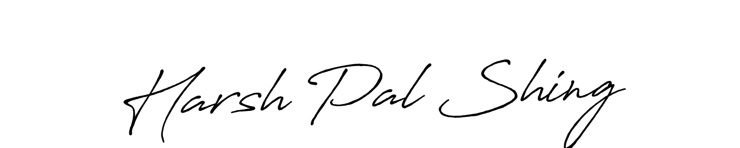 It looks lik you need a new signature style for name Harsh Pal Shing. Design unique handwritten (Antro_Vectra_Bolder) signature with our free signature maker in just a few clicks. Harsh Pal Shing signature style 7 images and pictures png