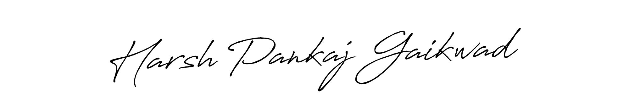 This is the best signature style for the Harsh Pankaj Gaikwad name. Also you like these signature font (Antro_Vectra_Bolder). Mix name signature. Harsh Pankaj Gaikwad signature style 7 images and pictures png