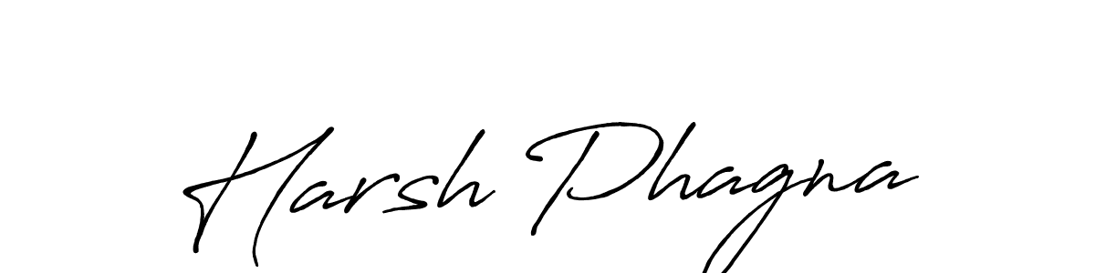 How to make Harsh Phagna signature? Antro_Vectra_Bolder is a professional autograph style. Create handwritten signature for Harsh Phagna name. Harsh Phagna signature style 7 images and pictures png