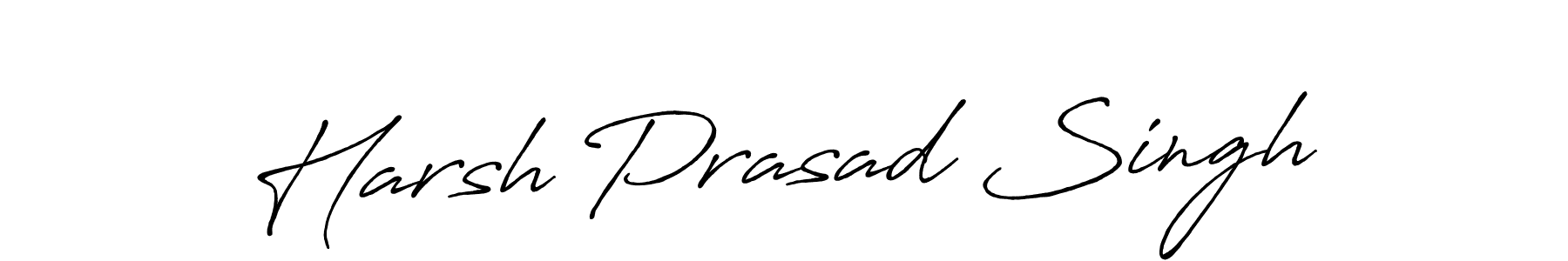 You should practise on your own different ways (Antro_Vectra_Bolder) to write your name (Harsh Prasad Singh) in signature. don't let someone else do it for you. Harsh Prasad Singh signature style 7 images and pictures png