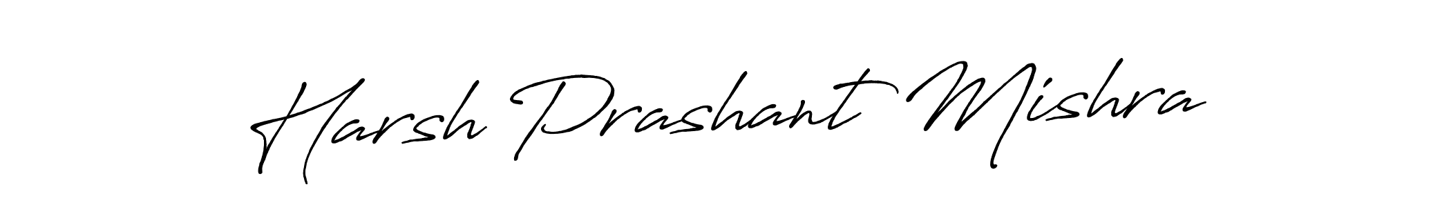 Use a signature maker to create a handwritten signature online. With this signature software, you can design (Antro_Vectra_Bolder) your own signature for name Harsh Prashant Mishra. Harsh Prashant Mishra signature style 7 images and pictures png