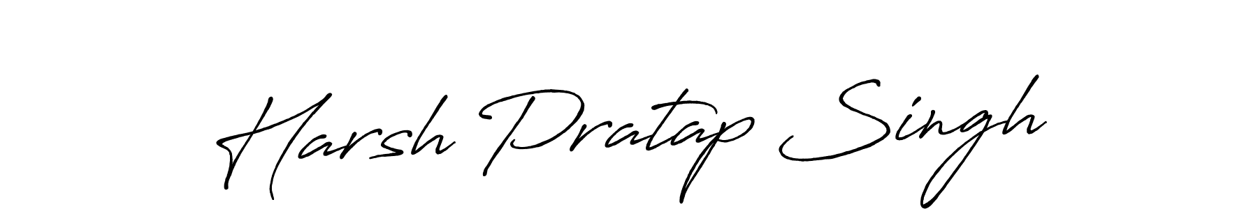 Also we have Harsh Pratap Singh name is the best signature style. Create professional handwritten signature collection using Antro_Vectra_Bolder autograph style. Harsh Pratap Singh signature style 7 images and pictures png