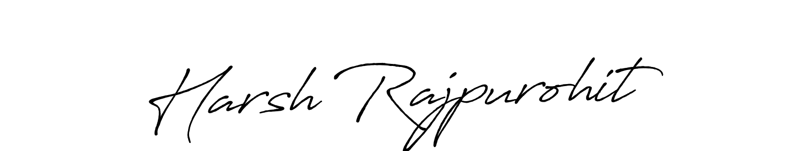 Once you've used our free online signature maker to create your best signature Antro_Vectra_Bolder style, it's time to enjoy all of the benefits that Harsh Rajpurohit name signing documents. Harsh Rajpurohit signature style 7 images and pictures png