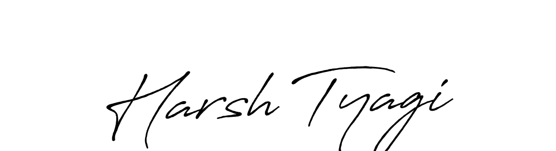 Similarly Antro_Vectra_Bolder is the best handwritten signature design. Signature creator online .You can use it as an online autograph creator for name Harsh Tyagi. Harsh Tyagi signature style 7 images and pictures png