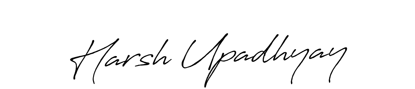 It looks lik you need a new signature style for name Harsh Upadhyay. Design unique handwritten (Antro_Vectra_Bolder) signature with our free signature maker in just a few clicks. Harsh Upadhyay signature style 7 images and pictures png