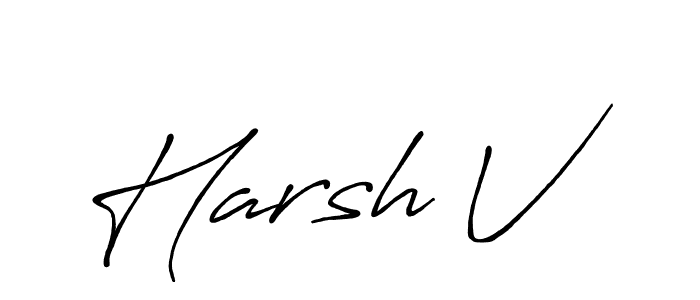 Here are the top 10 professional signature styles for the name Harsh V. These are the best autograph styles you can use for your name. Harsh V signature style 7 images and pictures png