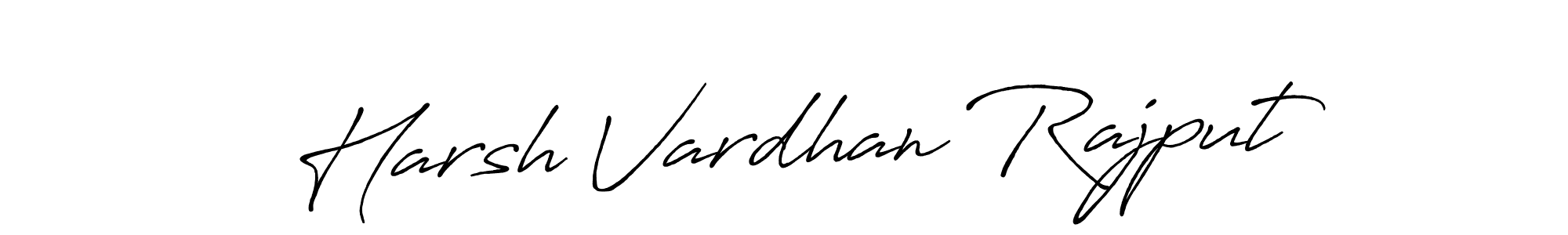 Make a beautiful signature design for name Harsh Vardhan Rajput. With this signature (Antro_Vectra_Bolder) style, you can create a handwritten signature for free. Harsh Vardhan Rajput signature style 7 images and pictures png