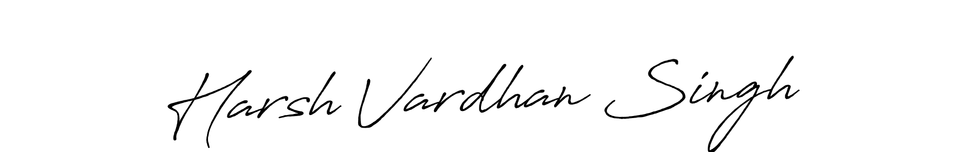 Harsh Vardhan Singh stylish signature style. Best Handwritten Sign (Antro_Vectra_Bolder) for my name. Handwritten Signature Collection Ideas for my name Harsh Vardhan Singh. Harsh Vardhan Singh signature style 7 images and pictures png