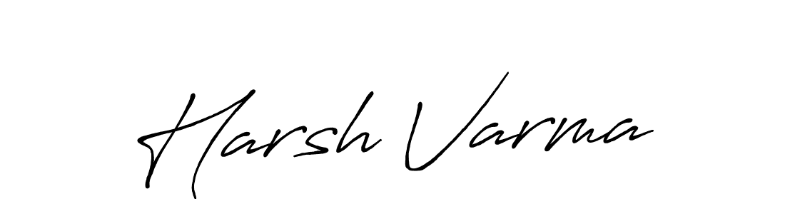 Also You can easily find your signature by using the search form. We will create Harsh Varma name handwritten signature images for you free of cost using Antro_Vectra_Bolder sign style. Harsh Varma signature style 7 images and pictures png