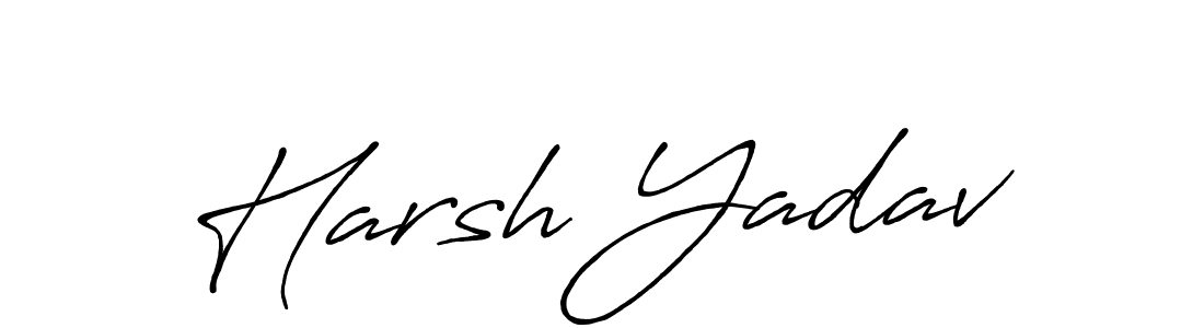 You should practise on your own different ways (Antro_Vectra_Bolder) to write your name (Harsh Yadav) in signature. don't let someone else do it for you. Harsh Yadav signature style 7 images and pictures png