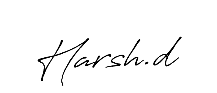 Here are the top 10 professional signature styles for the name Harsh.d. These are the best autograph styles you can use for your name. Harsh.d signature style 7 images and pictures png