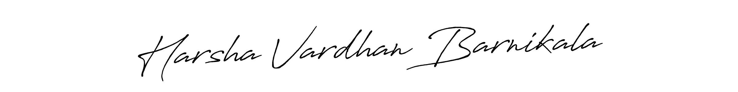 How to make Harsha Vardhan Barnikala signature? Antro_Vectra_Bolder is a professional autograph style. Create handwritten signature for Harsha Vardhan Barnikala name. Harsha Vardhan Barnikala signature style 7 images and pictures png