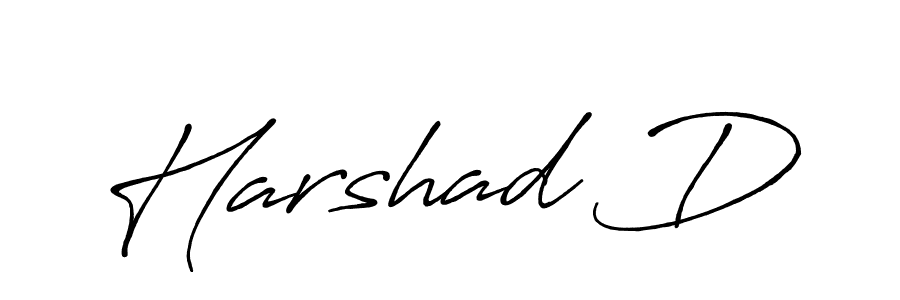 How to Draw Harshad D signature style? Antro_Vectra_Bolder is a latest design signature styles for name Harshad D. Harshad D signature style 7 images and pictures png